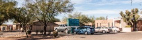 Outside the clinic